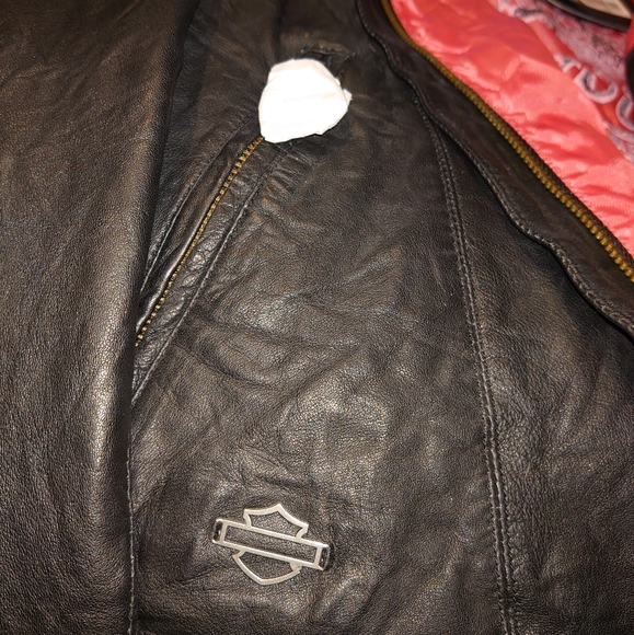 New w/ tags Harley Davidson Lambskin Jacket. - Picture 3 of 13